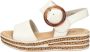 Gabor Witte Sandaal 550.2 Comfort Stijl White Dames - Thumbnail 28