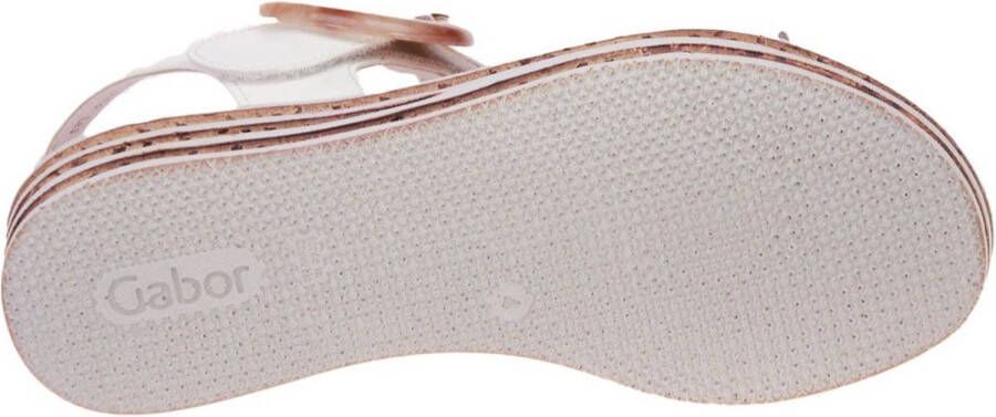 Gabor 550.2 Sandalen Dames Wit
