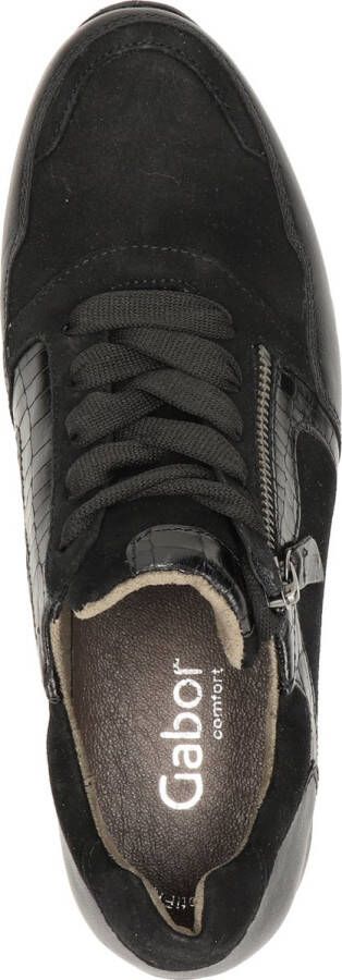 Gabor 56.438.67 Dames Sneakers Zwart