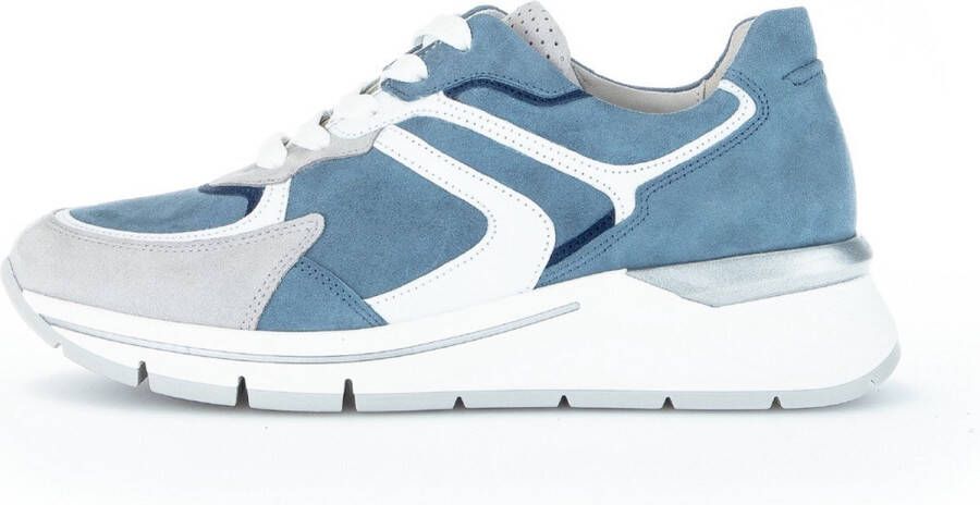 Gabor 585.1 Lage sneakers Dames Blauw