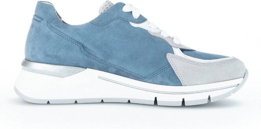 Gabor 585.1 Lage sneakers Dames Blauw