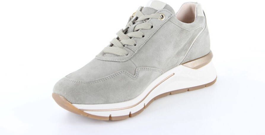 Gabor 587 Lage sneakers Leren Sneaker Dames Groen