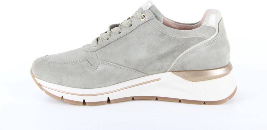 Gabor 587 Lage sneakers Leren Sneaker Dames Groen