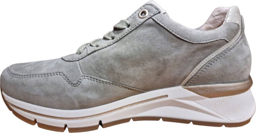 Gabor 587 Lage sneakers Leren Sneaker Dames Groen