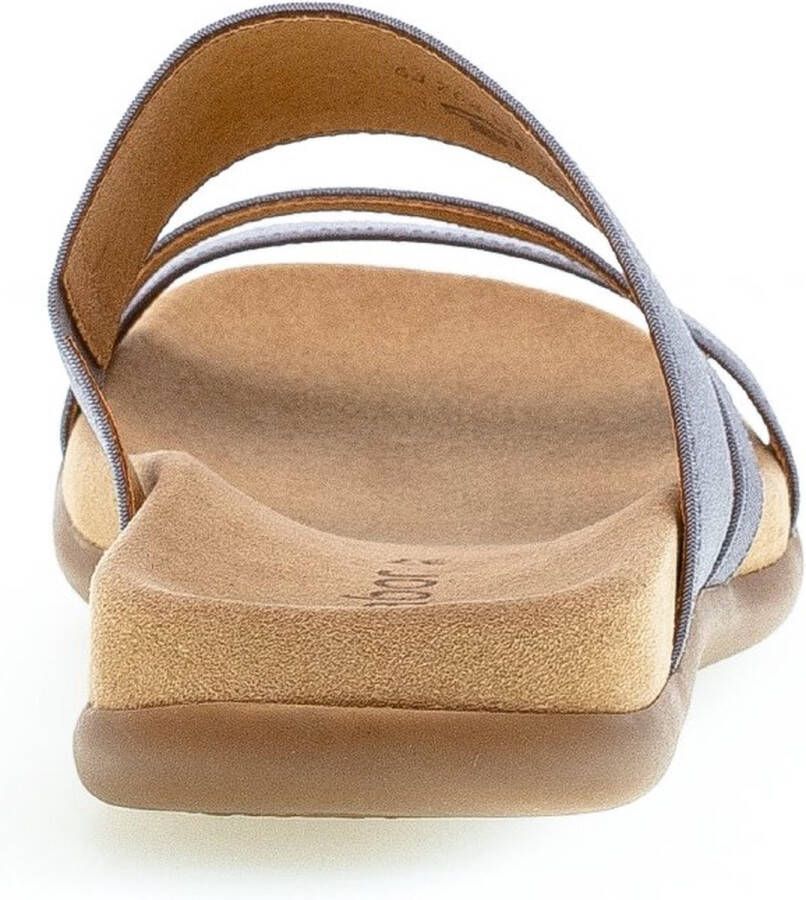 Gabor 63.702.89 dames slipper grijs