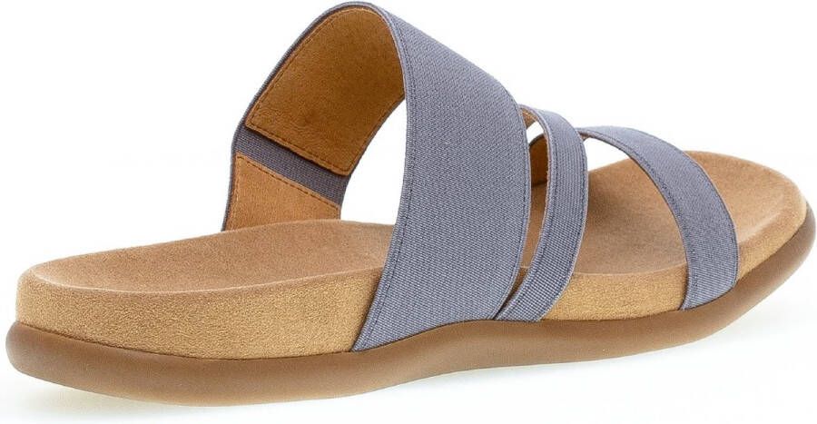 Gabor 63.702.89 dames slipper grijs