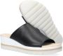 Gabor Zwarte Slipper met Gelaagde Zool Black Dames - Thumbnail 5