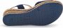 Gabor 651 Sandalen Met Sleehak Dames Blauw - Thumbnail 7