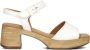 Gabor Witte Sandaal Stijlvol en Comfortabel White Dames - Thumbnail 5