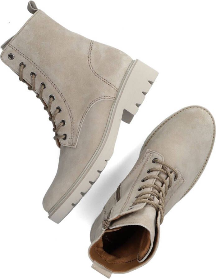 Gabor 736.1 Veterboots Laarzen Met Veters Dames Beige
