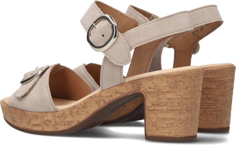 Gabor 764.1 Sandalen Dames Taupe