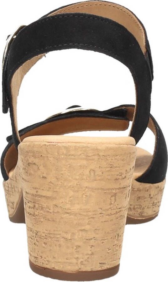 Gabor 764.1 Sandalen Dames Zwart