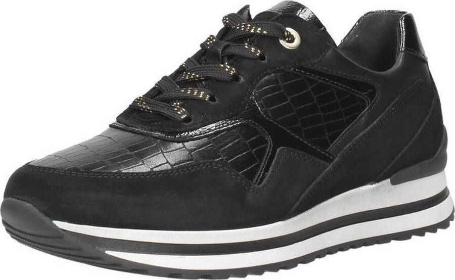Gabor 76.524.97 Dames Sneakers Zwart