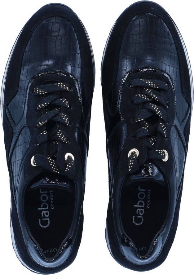 Gabor 76.524.97 Dames Sneakers Zwart