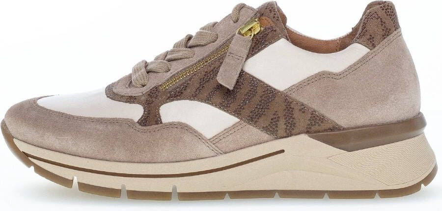 Gabor 76.586.32 dames sneaker beige