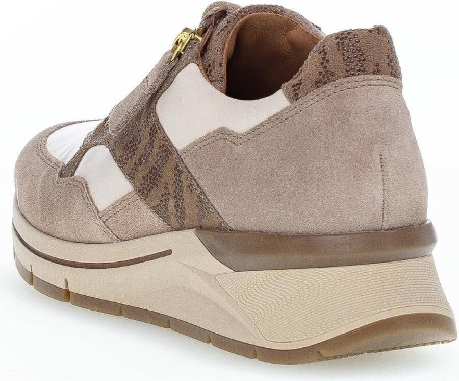 Gabor 76.586.32 dames sneaker beige