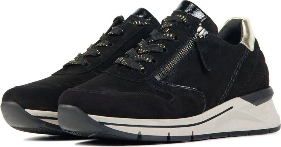 Gabor Sneakers met sleehak met sierstiksel bij de hiel - Foto 12