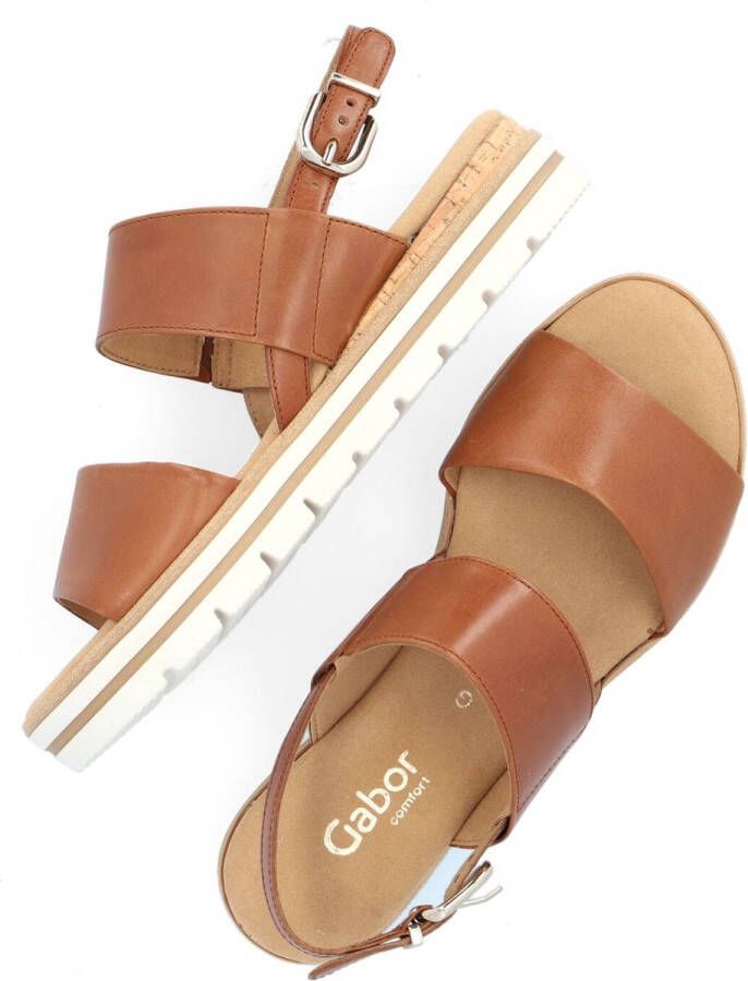 Gabor 774.1 Sandalen Dames Cognac