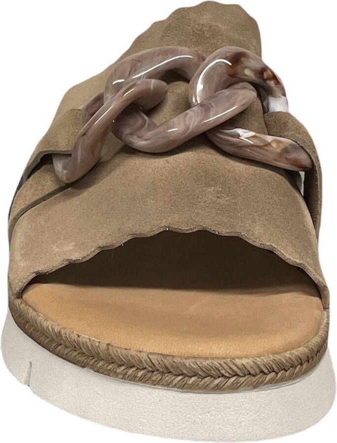 Gabor 82.891.01 Dream velour Sand-slipper -slipper