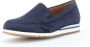 Gabor Blauwe Suède Comfort Ballerina Schoenen Blue Dames - Thumbnail 10