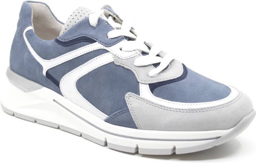 Gabor 86.585 86.585.36 Blauw combi sneaker wijdte H - Foto 12