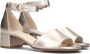 Gabor Gouden Leren Sandalen Comfort Collectie Yellow Dames - Thumbnail 5