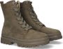 Gabor 92.515.33 Dames Veterboots Khaki Kleur Khaki - Thumbnail 11