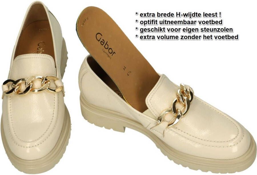 Gabor 92.554 Dames Loafers Beige