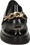 Gabor Elegante en stijlvolle loafer met goudkleurig kettingdetail Black Dames - Thumbnail 7