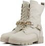 Gabor Enkellaarsjes Dames Laarzen Damesschoenen Leer 92.743.60 Wit - Thumbnail 9