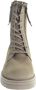 Gabor Beige Suède Veterschoen Beige Dames - Thumbnail 5