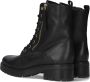 Gabor 785 Veterboots Laarzen Met Veters Dames Zwart - Thumbnail 4