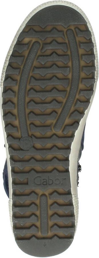 Gabor 93.754 Dames Veterschoenen Blauw