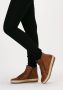 Gabor 754 Hoge sneakers Leren Sneaker Dames Cognac - Thumbnail 8