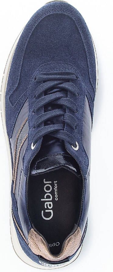 Gabor 96.445 Dames Sneakers Blauw