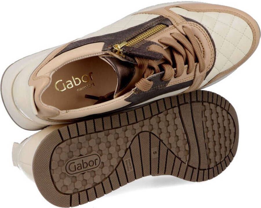 Gabor 96.446 Dames Sneakers Beige