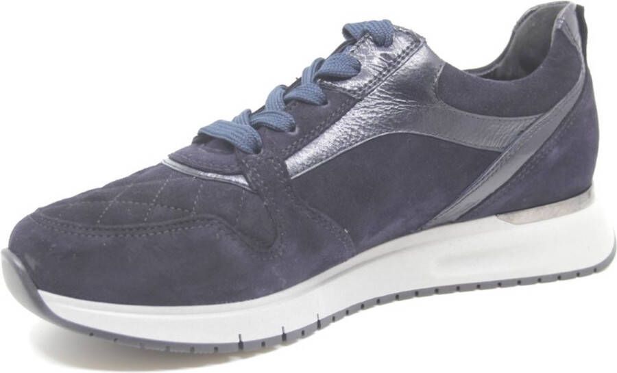 Gabor 96.446.46 Donkerblauwe sneakers wijdte H