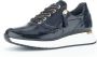 Gabor Zwarte Sneakers Trendy Rits Uitneembare Binnenzool Black Dames - Thumbnail 5