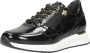 Gabor Zwarte Sneakers Trendy Rits Uitneembare Binnenzool Black Dames - Thumbnail 11