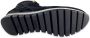 Gabor Sneakers Dames Lage sneakers Damesschoenen Suède 96.455 Zwart - Thumbnail 13