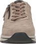Gabor Suède Sneaker met Leren Accenten Beige Dames - Thumbnail 4