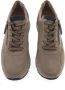 Gabor Suède Sneaker met Leren Accenten Beige Dames - Thumbnail 15