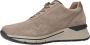Gabor Suède Sneaker met Leren Accenten Beige Dames - Thumbnail 8