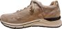 Gabor Suède Sneaker met Leren Accenten Beige Dames - Thumbnail 12