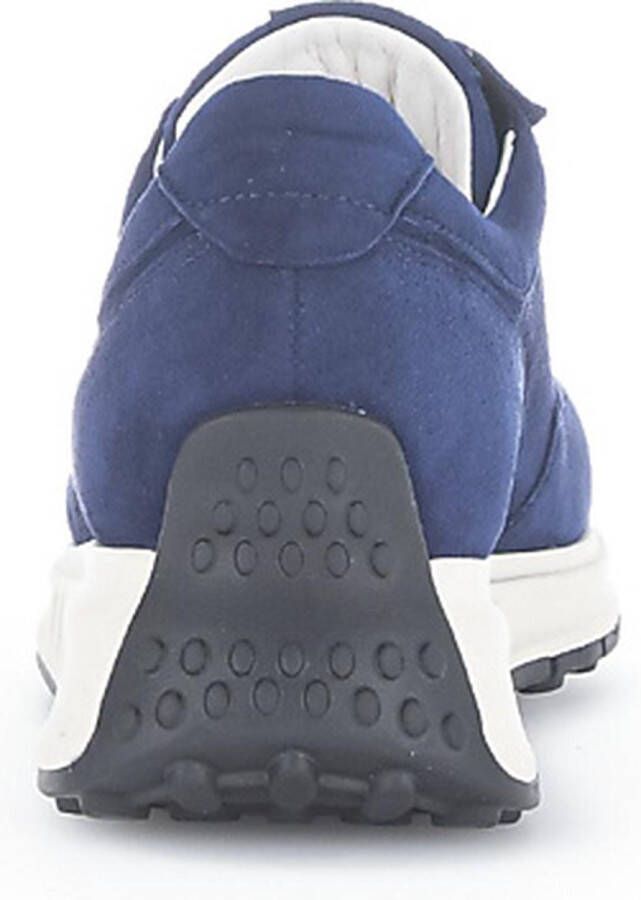 Gabor art. 26.425 26 blauw suede sneaker H leest