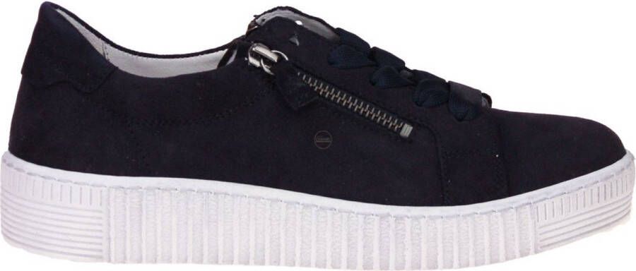 Gabor Best Fitting Blauwe Sneaker