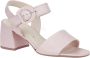 Gabor Rode Leren Sandalen met Velcro Sluiting Pink Dames - Thumbnail 5