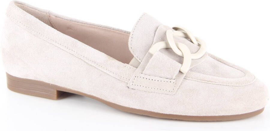 Gabor Bruin Tinten 434.04 Loafers Instappers Dames Beige