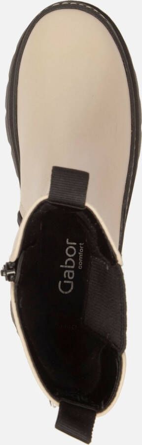 Gabor Chelsea boots beige Leer 182422 Dames