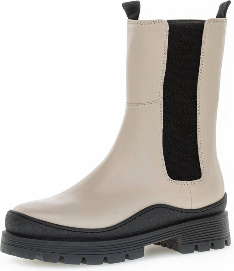 Gabor Chelsea boots beige Leer 182422 Dames